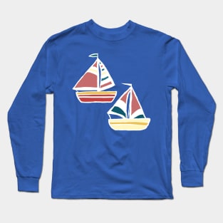 Sailboats Long Sleeve T-Shirt